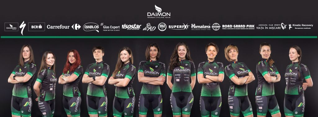 Prima echipă feminină de ciclism din România,  Daimon Women Cycling Team, ambasadoare Specialized Women