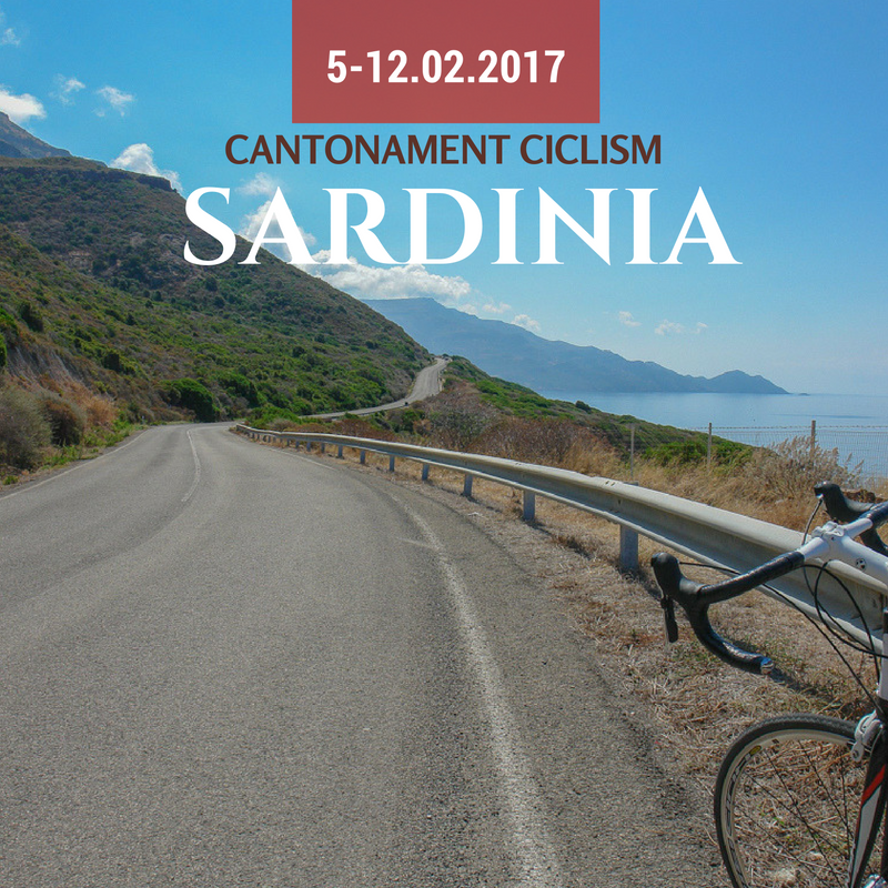 Cantonament de ciclism în Sardinia: februarie 2017