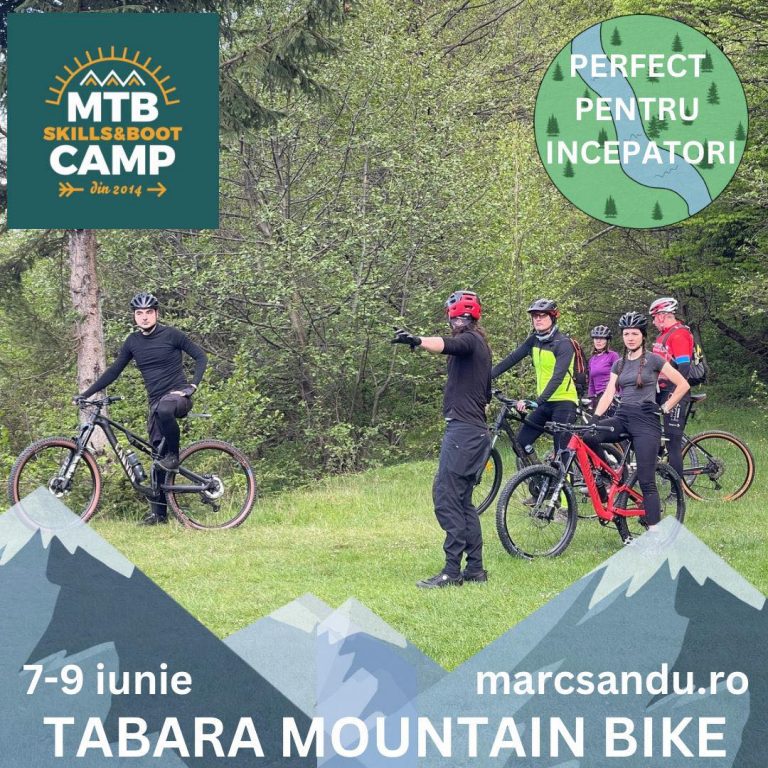 7-9 iunie, weekend de inițiere MTB pentru adulți, la Câmpulung Muscel