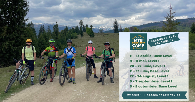 DE 11 ANI tabere MTB pentru adulți nivel începator și avansat