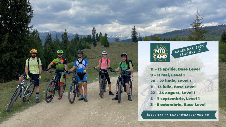 DE 11 ANI tabere MTB pentru adulți nivel începator și avansat
