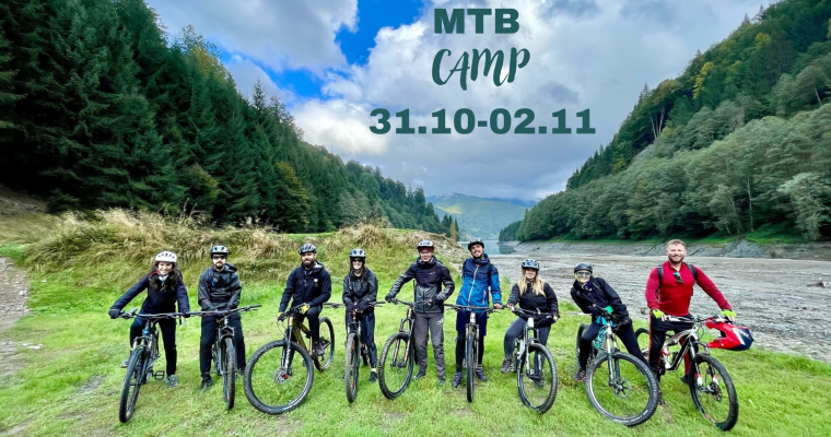 Tabără de inițiere în tehnica specifică traseelor tip gravity & bike-park, special pentru adulți, dealul Ciocanu, Câmpulung Muscel, 31 octombrie – 2 noiembrie 2025