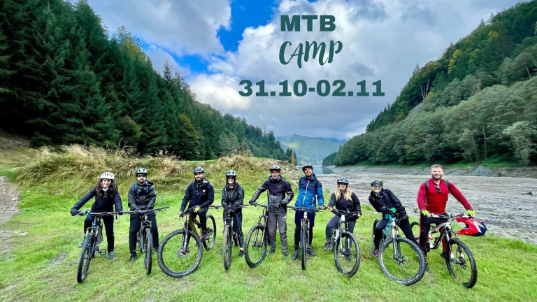 Tabără de inițiere în tehnica specifică traseelor tip gravity & bike-park, special pentru adulți, dealul Ciocanu, Câmpulung Muscel, 31 octombrie – 2 noiembrie 2025
